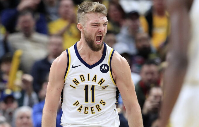 D.Sabonis turi realių galimybių atstovauti Rytų konferencijos komandai (Scanpix nuotr.)