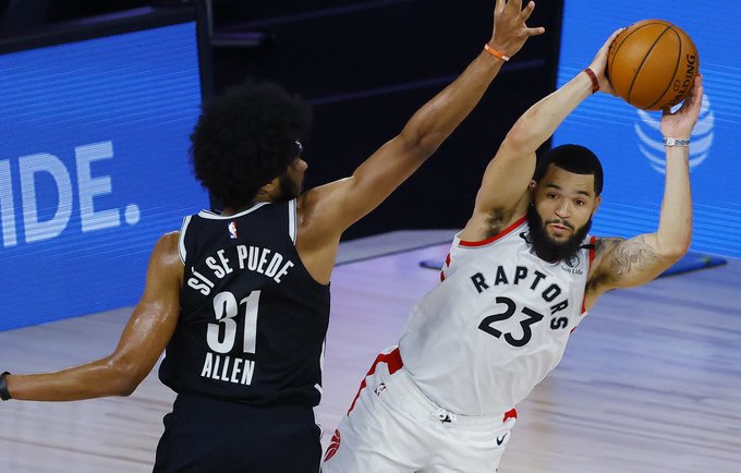 F.VanVleetas per savo karjerą kol kas žaidė tik „Raptors“ (Scanpix nuotr.)