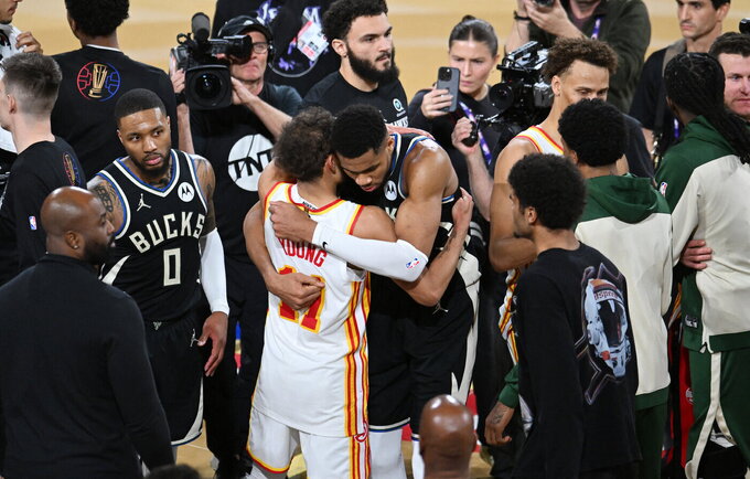 G.Antetokounmpo pelnė 32 taškus (Scanpix nuotr.)