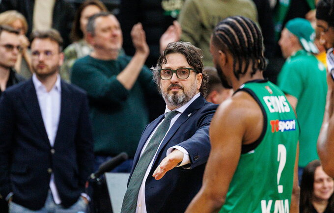 A.Trinchieri sugebėjo prikelti komandą (BNS nuotr.)