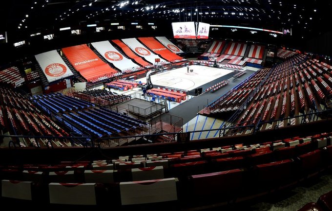 „Mediolanum Forum“ arena vėl bus tuščia