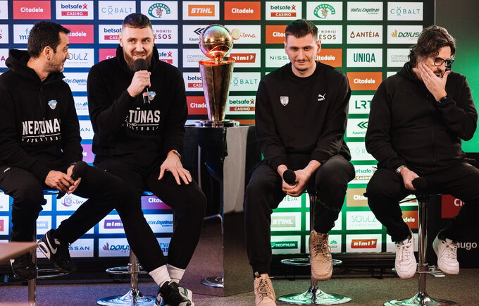 Konferencijoje dalyvavo komandų atstovai ir treneriai („Betsafe-LKL“ nuotr.)