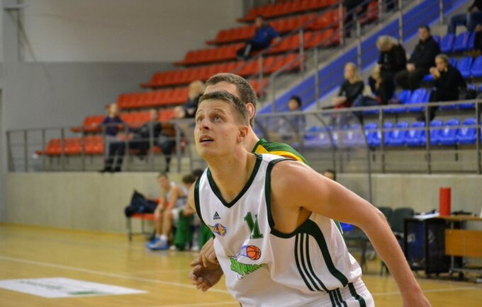 P.Abramavičius rungtyniaus Marijampolėje („LSU-Atleto“ nuotr.)
