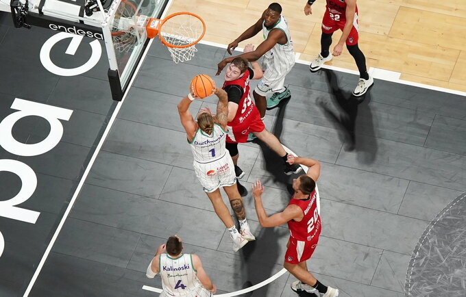 D.Osetkowskis pelnė 19 taškų