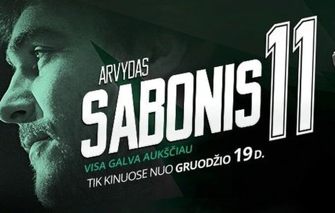 Filmas apie A.Sabonį kinuose pasirodys gruodžio 19 dieną 