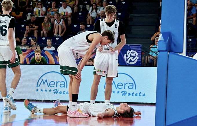 Lietuviai nepasiekė medalio (FIBA nuotr.)