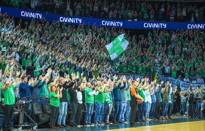 „Žalgirio“ arena buvo lankomiausia šiame sezone  (Fotodiena.lt)