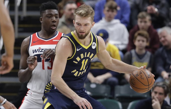 D.Sabonis taip pat atliko 7 rezultatyvius perdavimus (Scanpix nuotr.)
