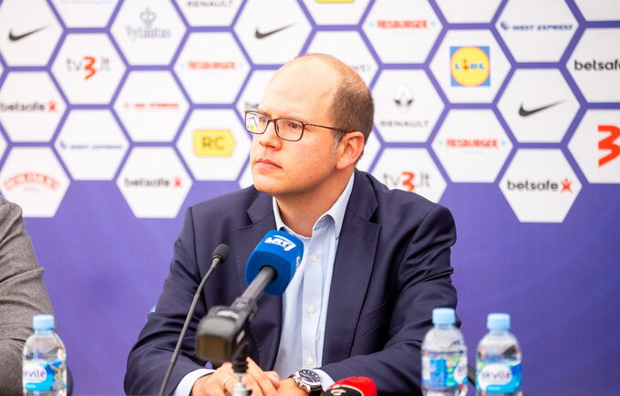 A.Zagklis teigė, jog sprendimas bus priimtas balandį (Foto: Matas Baranauskas)