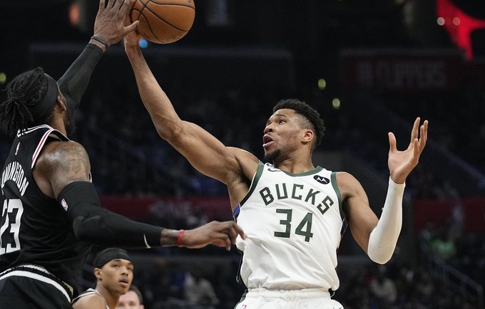 G.Antetokounmpo pelnė 35 taškus (Scanpix nuotr.)