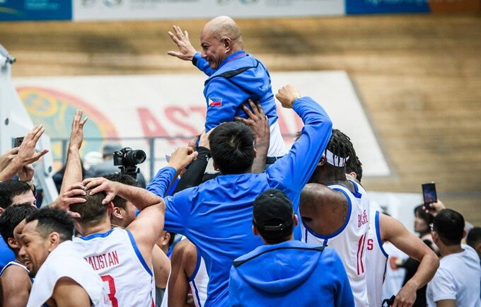 Filipinų rinktinė laimėjo svarbų mačą Kazachstane (FIBA nuotr.)