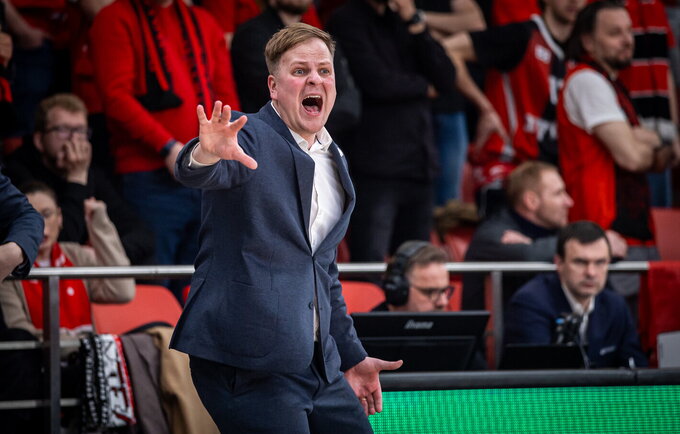 L.Eglinskas debiutavo (Foto: „LKL, kurią remia „Betsson“)