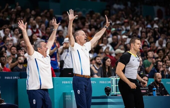 V.Collet tikėjo savo komanda (FIBA nuotr.)