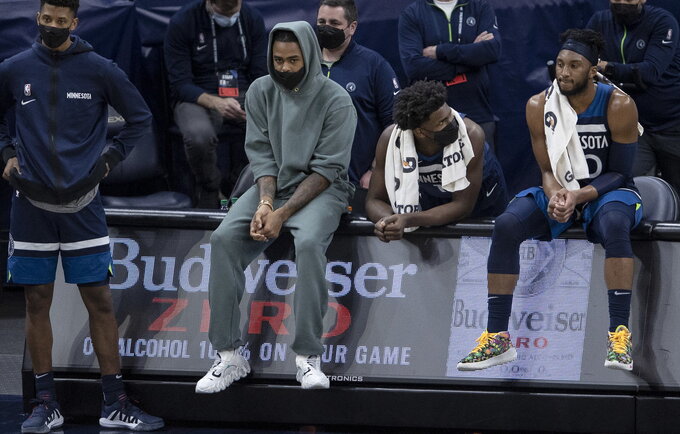„Timberwolves“ pagerbs žuvusį jaunuolį (Scanpix nuotr.)