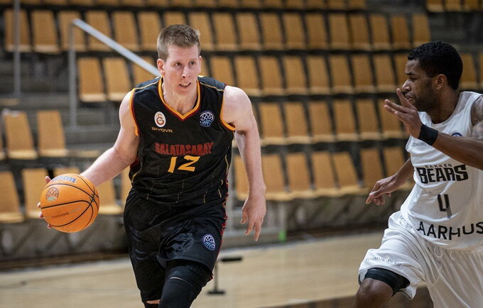 B.Motumas kalbėjo apie žaidimą Kaune (FIBA Europe nuotr.)