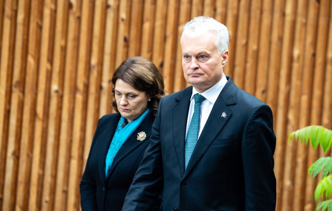 G.Nausėda įvertino aktualijas krepšinyje (BNS nuotr.)