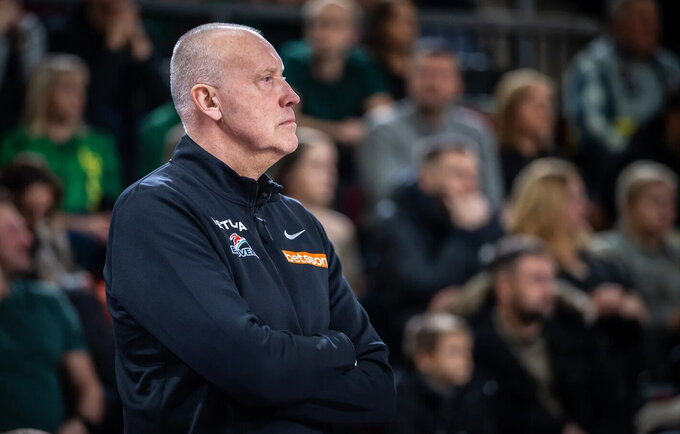 R.Kurtinaitis pristatė sąrašą (FIBA nuotr.)