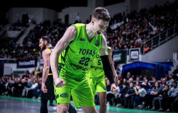 M.Blaževičius rinko dvigubą dublį (FIBA Europe nuotr.)