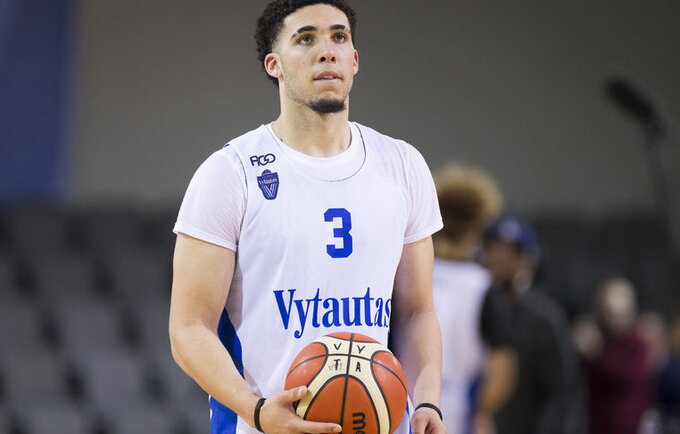LiAngelo Ballas dar ant parketo nepasirodys (www.kavolelis.lt)