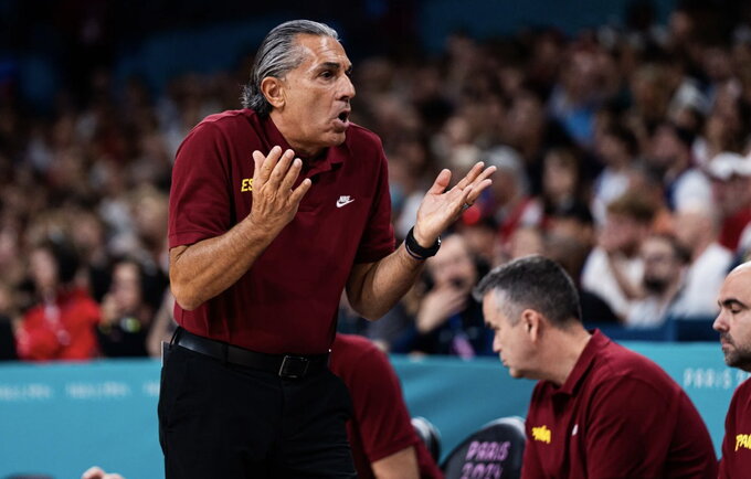 S.Scariolo išrikiavo pajėgas (FIBA nuotr.)
