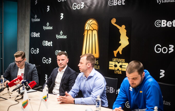 3x3 lyga pristatyta Kaune (3x3 krepšinio asociacijos nuotr.)