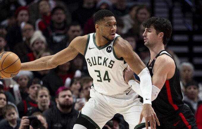 G.Antetokounmpo ir D.Avdija rengė galingus pasirodymus (Scanpix nuotr.)