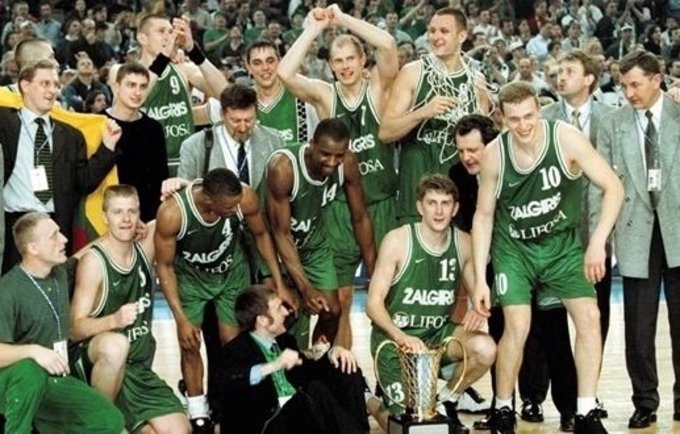 1999 metais „Žalgiris“ laimėjo Eurolygą