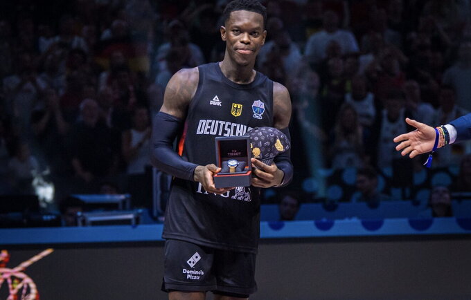 D.Schroderis tapo MVP (FIBA nuotr.)