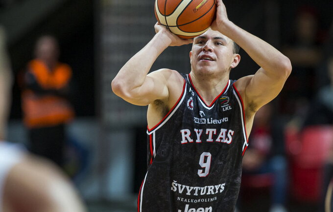 F.Cruzas kol kas atrodo solidžiai „Ryte“ (BNS nuotr.)