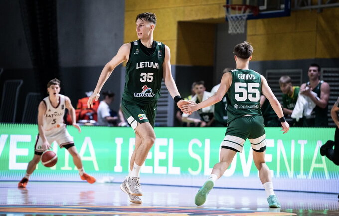 U20 pradeda kovas (FIBA nuotr.)