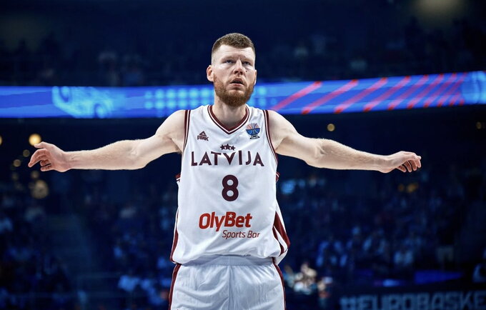 D.Bertanis rinktinėje nebežais (FIBA nuotr.)