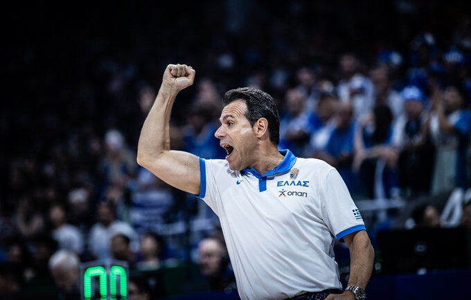 D.Itoudis laukia akistatos su Lietuva (FIBA nuotr.)