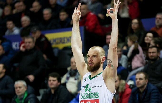 A.Kavaliauskas Belgrade kol kas sužaidė geriausias rungtynes (Matas Baranauskas, Fotodiena.lt)