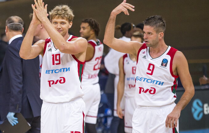 M.Kuzminskas ir M.Kalnietis gavo nemažai laiko pasireikšti (BNS nuotr.)