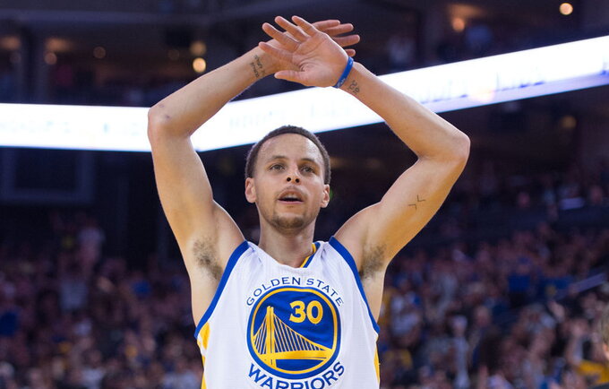   „Octagon“ agentūra atstovauja „Warriors“ lyderio S.Curry interesams (Scanpix nuotr.)