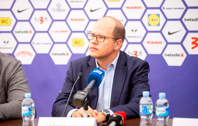 A.Zagklis svečiavosi Vilniuje (Foto: Matas Baranauskas)
