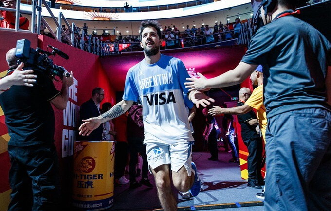 N.Laprovittola tikisi kartoti komandos sėkmę (FIBA nuotr.)