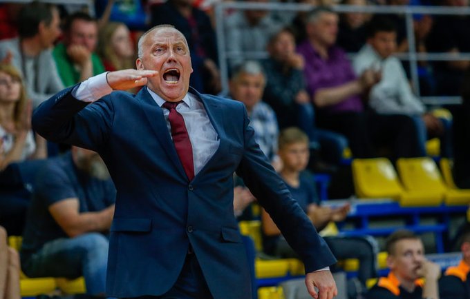 R.Kurtinaitis nesidžiaugė komandos žaidimu (Josvydas Elinskas, Fotodiena.lt)