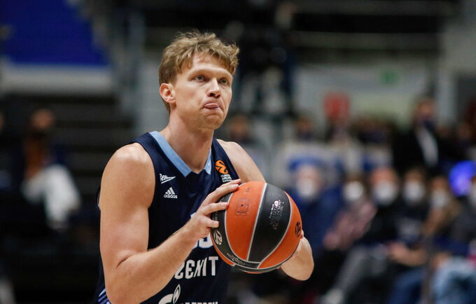 M.Kuzminskas ir A.Gudaitis liks be žaidimo ir kitą savaitę (Scanpix nuotr.)