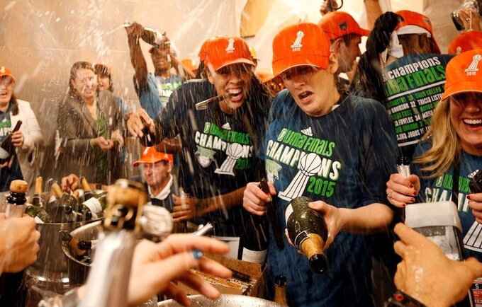 Minesotos krepšininkės triumfavo WNBA (Scanpix nuotr.)