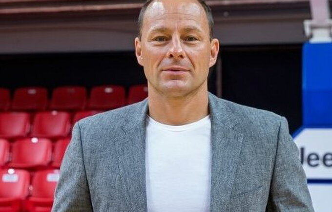 R.Jarutis kalbėjo apie savo naują veiklą (R.Lukoševičiaus nuotr.)