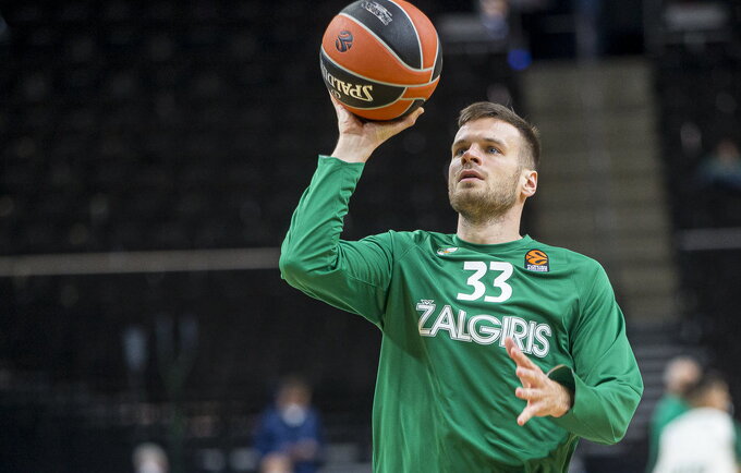 T.Dimša palieka „Žalgirį“ (BNS nuotr.)