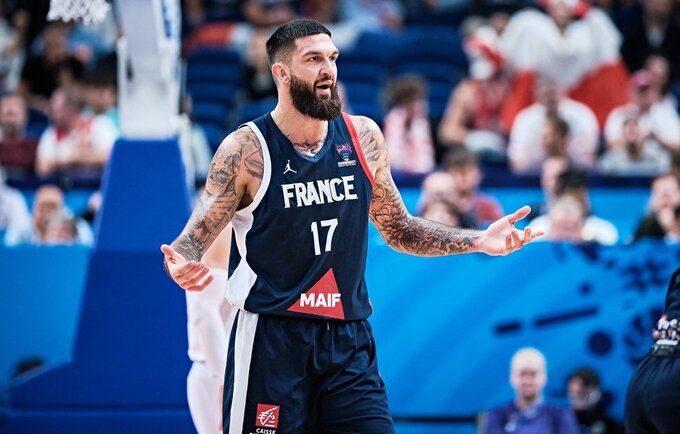 V.Poirier praleis Europos čempionatą (FIBA nuotr.)