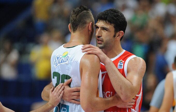 Z.Pachulia ketina ginti savo šalies garbę Europos čempionate (Tomas Lukšys, Fotodiena.lt nuotr.)