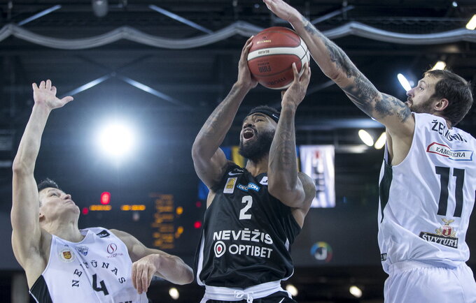 T.J.Starksas neužsibuvo Kėdainiuose (LKL nuotr.)