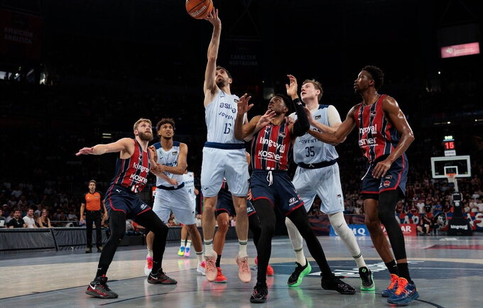 „Baskonia“ seriją pralaimėjo
