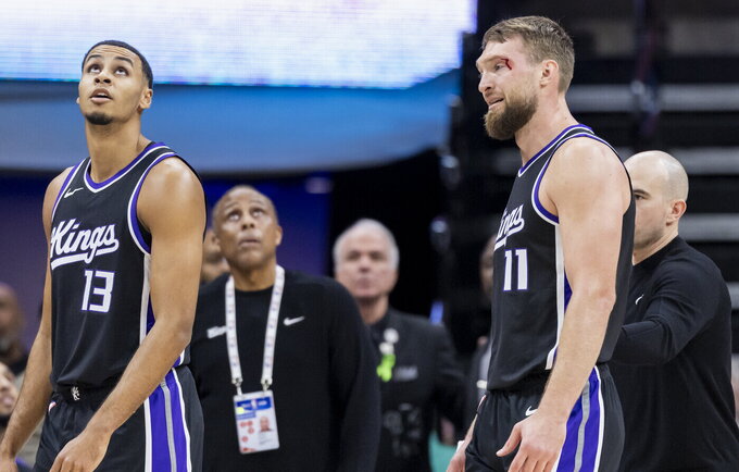 D.Sabonis veikiausiai vėl iškrito iš rikiuotės (Scanpix nuotr.)
