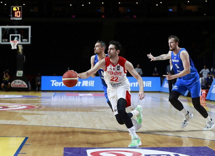 F.Korkmazas vedė turkus į pergalę (FIBA nuotr.)