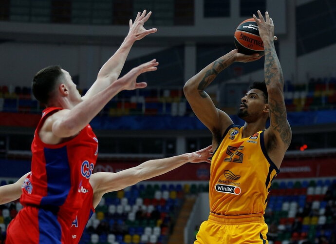 J.Mickey lieka Rusijoje (Euroleague.net)