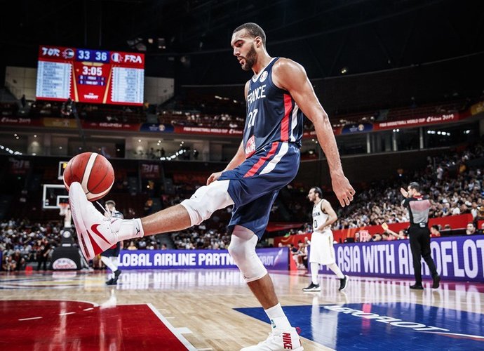 R.Gobertas nori laimėti auksą (FIBA nuotr.)